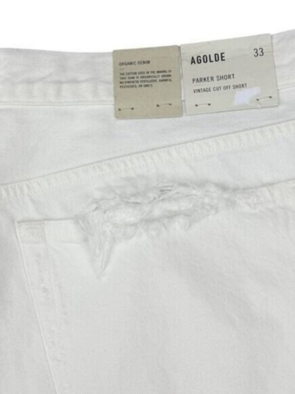 Agolde Parker Short Size 33 Dough - Picture 9 of 9